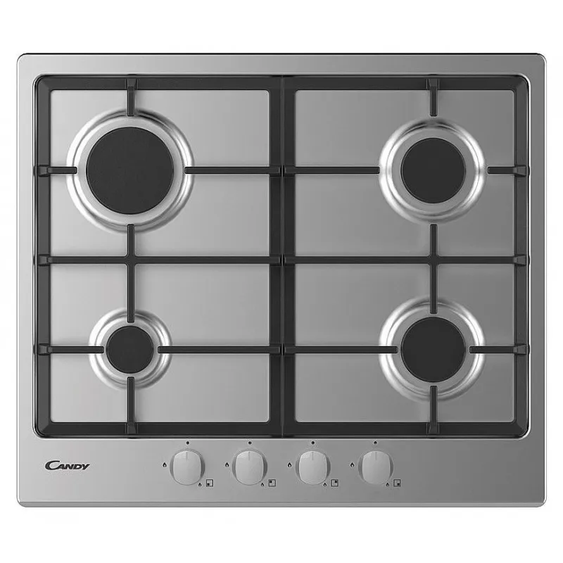 Plaque de cuisson Encastrable Candy / 4 Feux / Inox Thermocouple