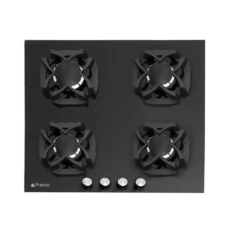 Plaque De Cuisson Encastrable FRANCO 4Feux / Noir / FR-365BF