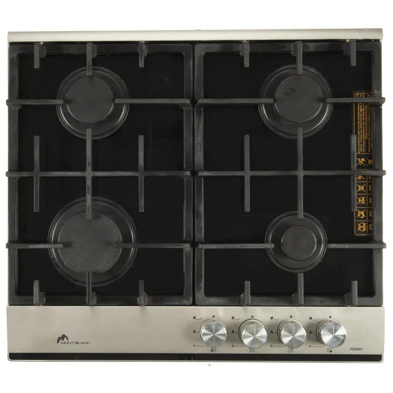 Plaque de cuisson MontBlanc PDS60 / 60cm / Vitrée Inox