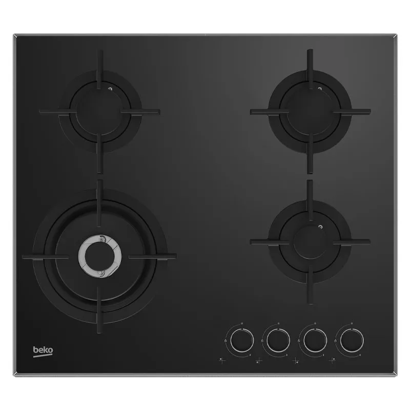 Plaque encastrable BEKO / 60CM / Noir / HCLW64222S