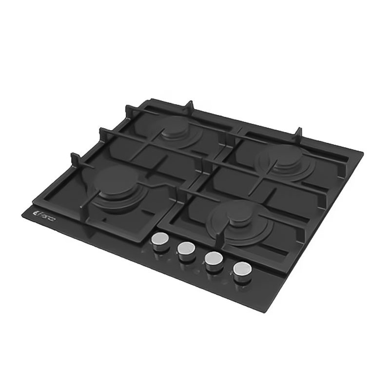 PLAQUE ENCASTRABLE FRANCO 445BF 4 FEUX 60 CM / NOIR
