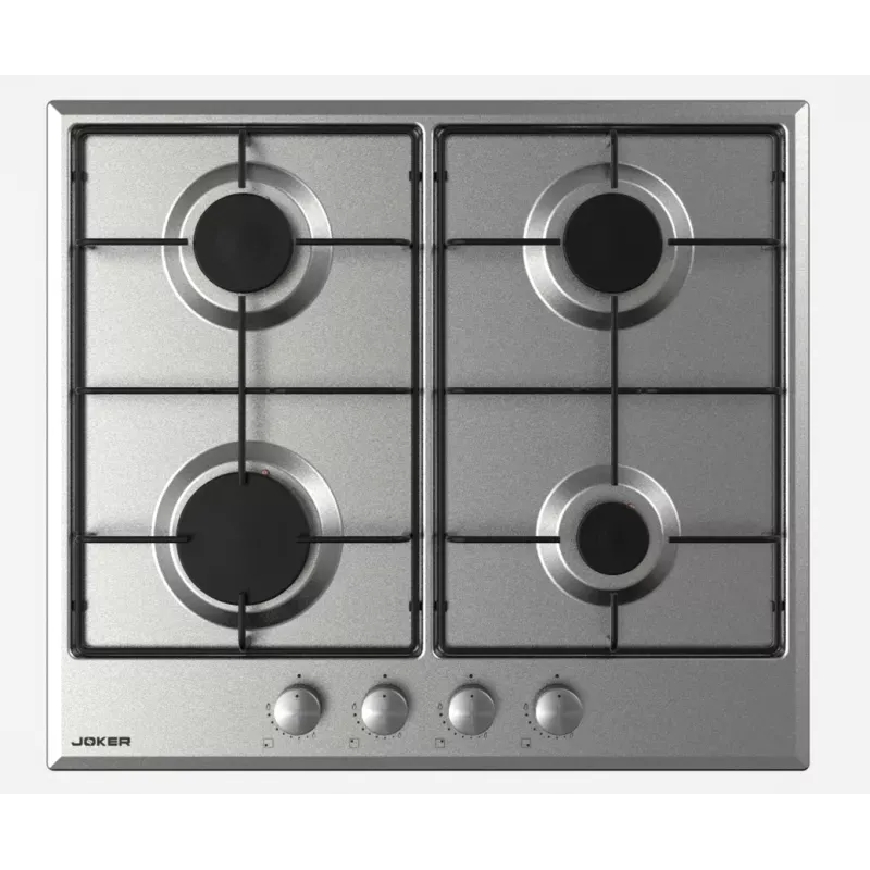 PLAQUE VIOL JOKER 4 FEUX EMAILLE  FFD  / 60cm / INOX