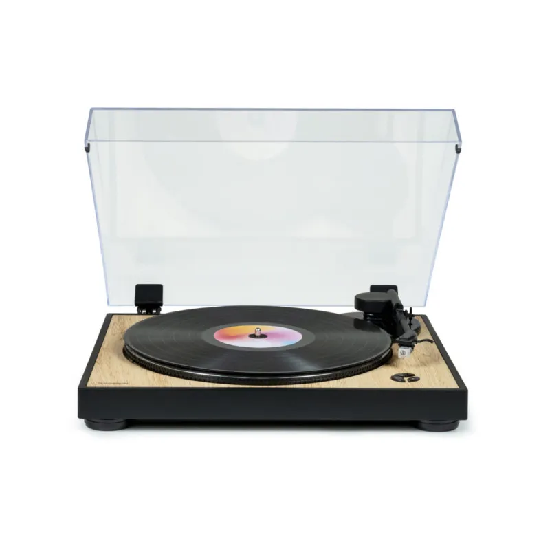 Platine vinyle Bluetooth design en bois – TT300 Thomson