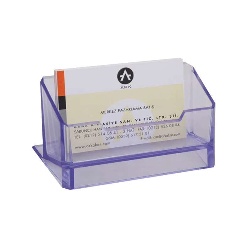 Porte carte visite en Plexi Ark Transparent