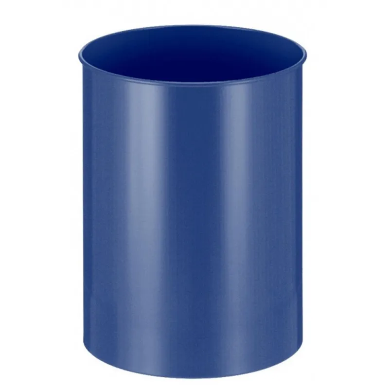 Pot à crayons rond Faibo opaque / bleu