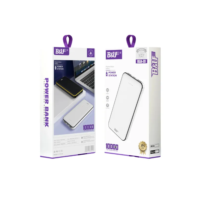 POWER BANK  / 10000MAH / Blanc