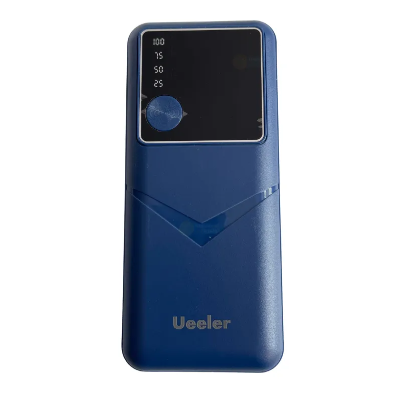 POWER BANK BUA-02 AVEC 3 CABLES  1000MAH / NOIR
