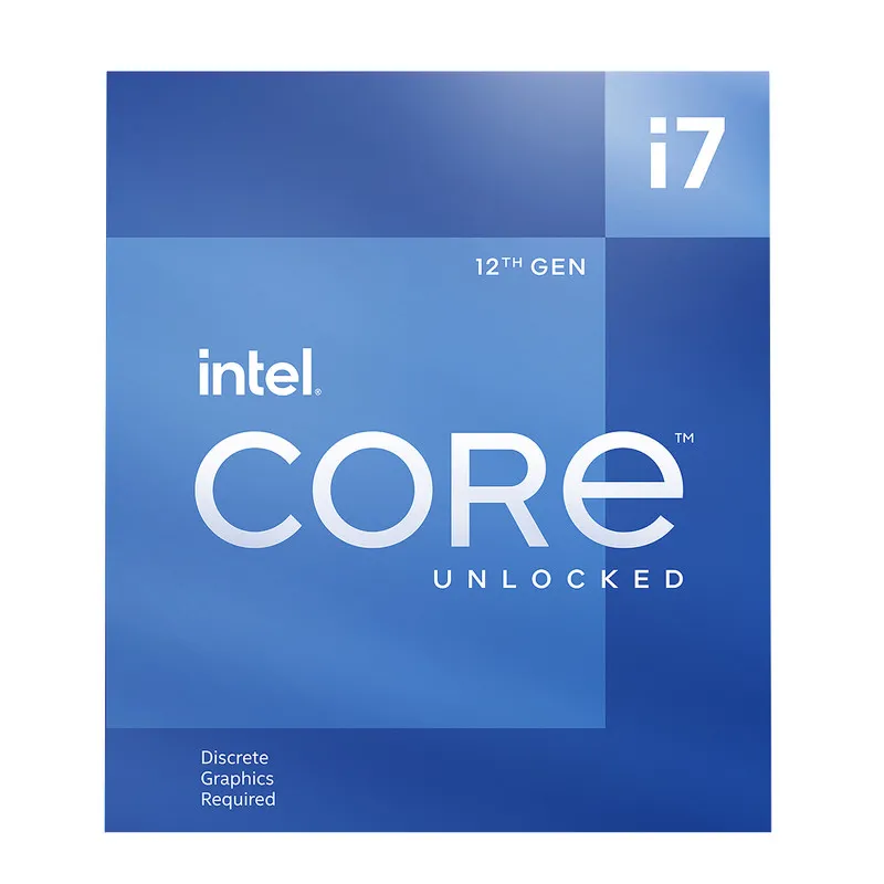 Processeur Intel Core i7-12700KF 12e génération / Box