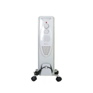 Radiateur Bain d'Huile BIOLUX RB-1502 / 7 Éléments / 1500W / Blanc