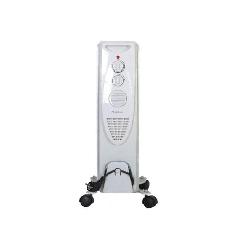 Radiateur Bain d'Huile BIOLUX RB-1502 / 7 Éléments / 1500W / Blanc