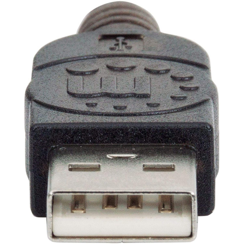 Rallonge USB 2.0 A-A 20m  M/F / Noir