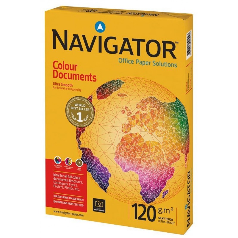 Rame papier Navigator A3 120g/m² / 500 Feuilles
