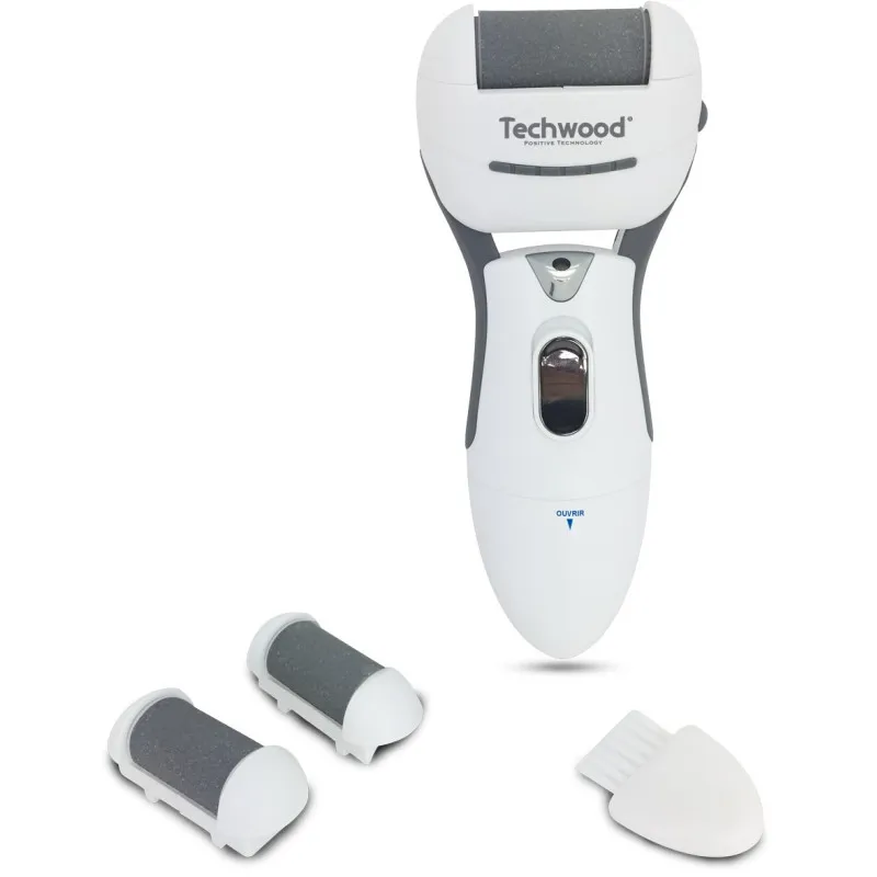 Râpe Electrique Anti-Callosité TECHWOOD TRE-107 / Blanc