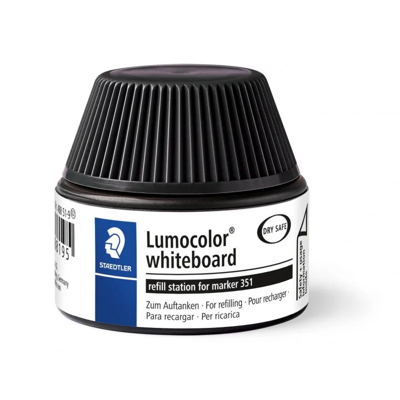 Recharge encre permanente STAEDTLER Lumocolor  / 30 ml / Noir
