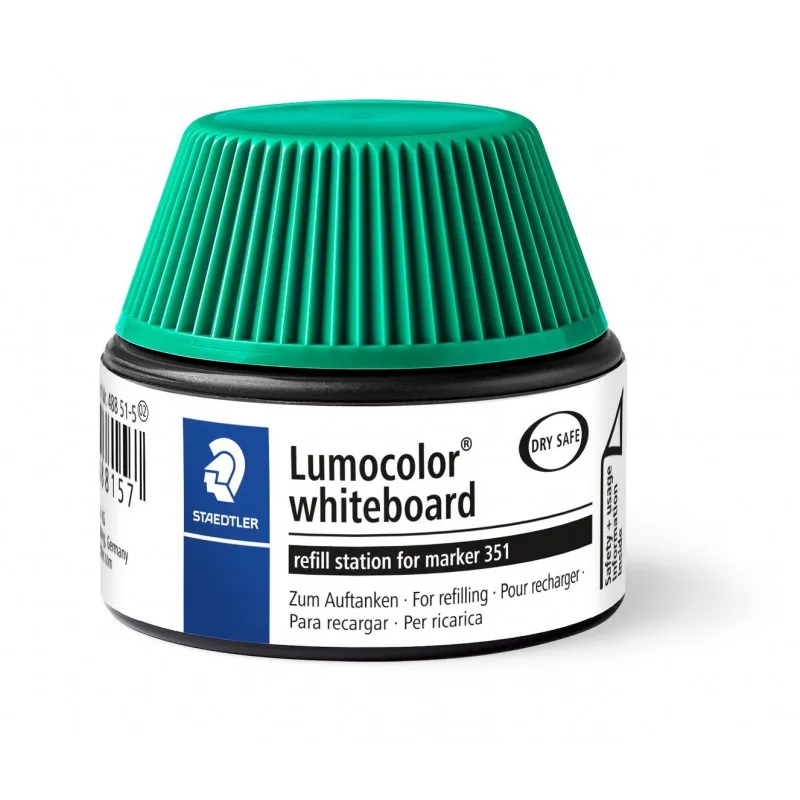 Recharge encre permanente STAEDTLER Lumocolor  / 30 ml / Vert