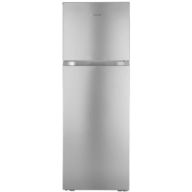 RÉFRIGÉRATEUR BRANDT 430 LITRES / DEFROST / INOX / BDE4310BX