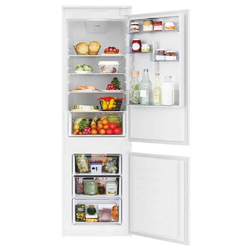 Réfrigérateur Combiné Encastrable Candy 263 Litres / Blanc / CBL3518E