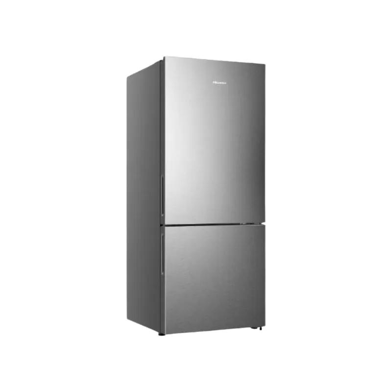 Réfrigérateur Combiné Hisense RM-55WC / No Frost / 420 Litres / Inox