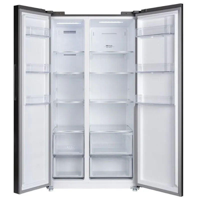 Réfrigérateur NewStar Side By Side / NoFrost / 560 Litres / Noir