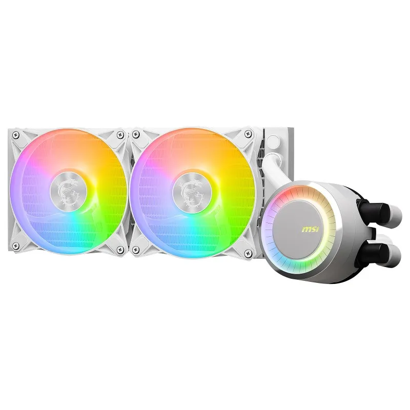 Refroidisseur de processeur MSI WATER COOLING MSI MAG CORELIQUID E240 Blanc