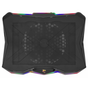 Refroidisseur Gaming White Shark GCP-03 GLACIER RGB pour Pc portable 17.3"