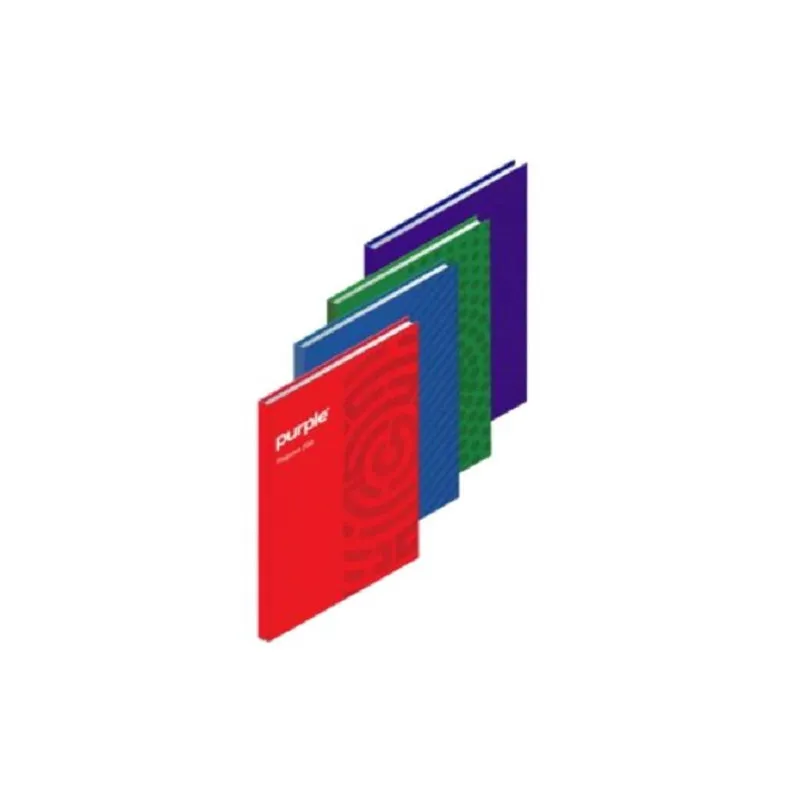 Registre 5/5 PURPLE / 400 PAGES / ASSORTIS