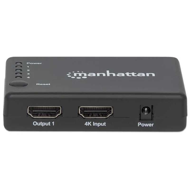 Répartiteur Manhattan Splitter HDMI compact 4 ports 4K