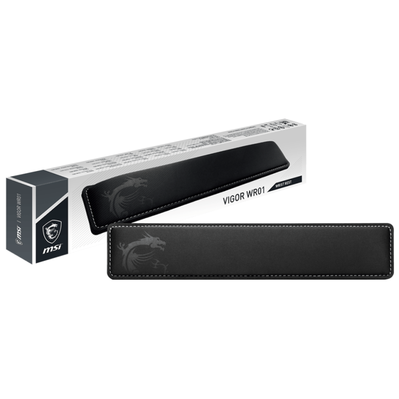 Repose-Poignet pour Clavier MSI Vigor WR01 Antibactérien / Noir