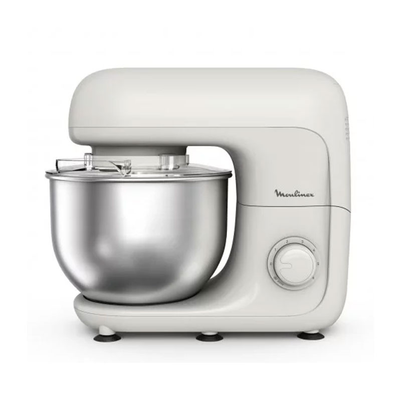 Robot MOULINEX pâtissier Bake Essential 800W / Blanc / QA160110