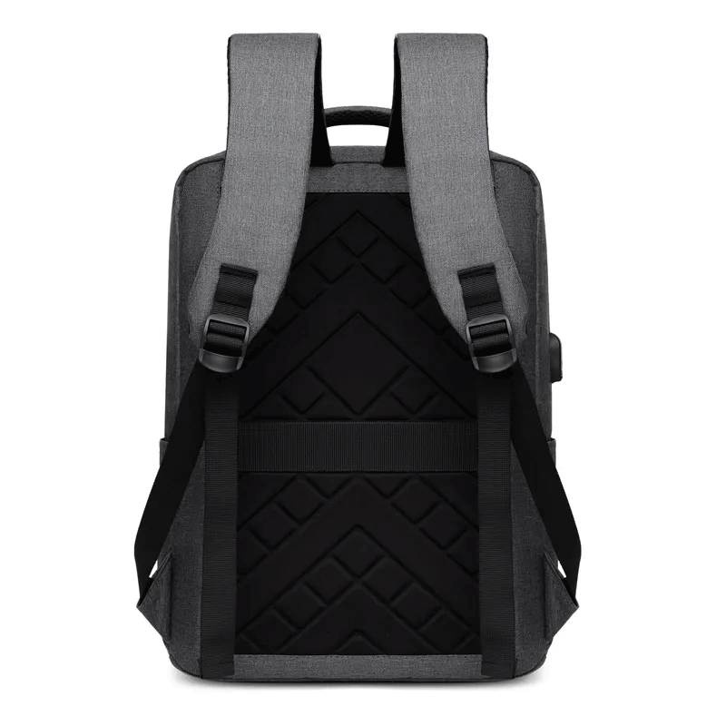 SAC A DOS  16" + PORT USB GRIS - CO1435-GR