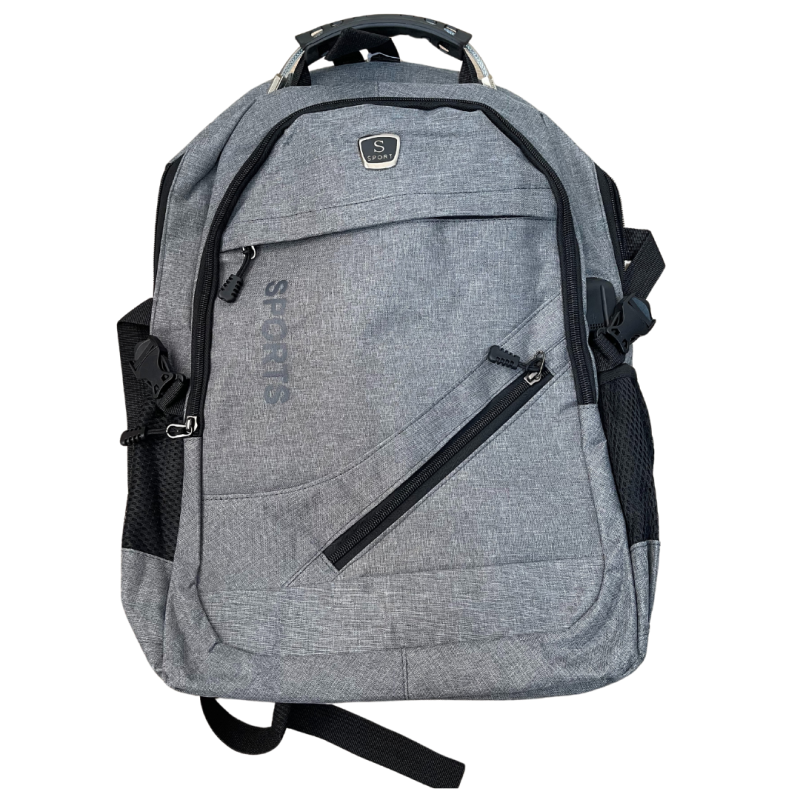 Sac à dos 16.1" / Gris Avec port USB