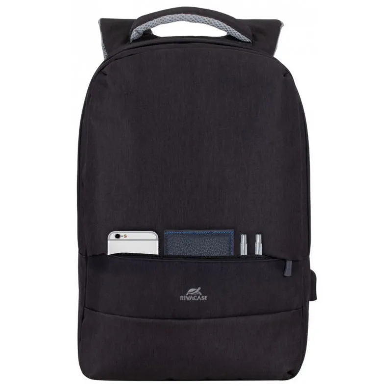Sac à dos antivol pour pc portable 15.6" RivaCase 7562 / Noir