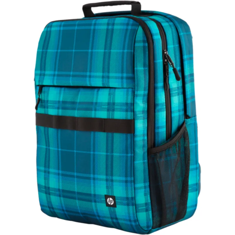 Sac à dos HP Campus XL Tartan Plaid Pour Pc portable 16" / 20 Litres / Bleu