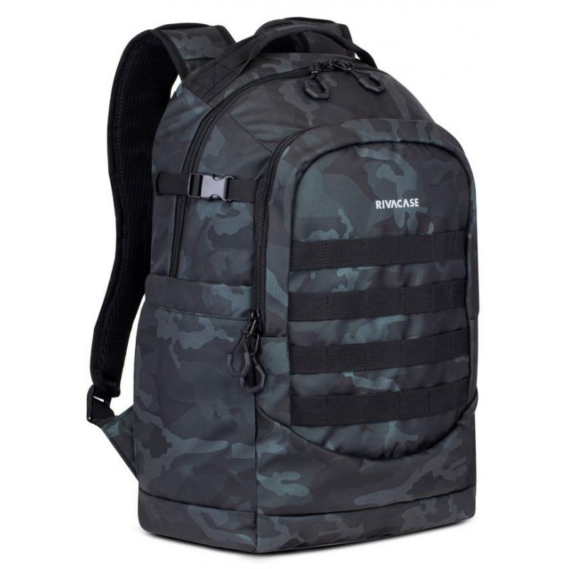Sac à dos RivaCase navy camo 7631 / 15.6" / 28L