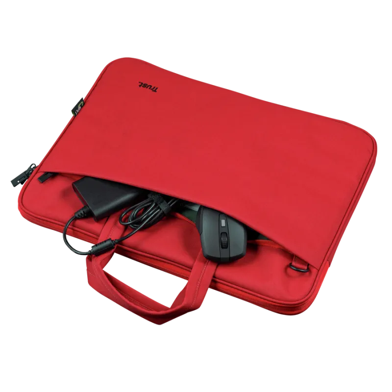 Sacoche Pour PC Portable TRUST BOLOGNA 16" / Rouge