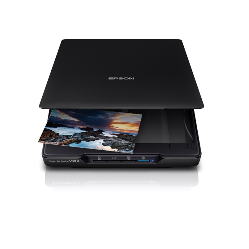 SCANNER EPSON DE PHOTOS ET DOCUMENTS COULEUR HAUTE VITESSE COMPACT V39II  /  A4