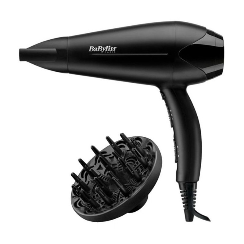 Sèche Cheveux Avec Diffuseur BABYLISS D563E / 2100 W / Noir