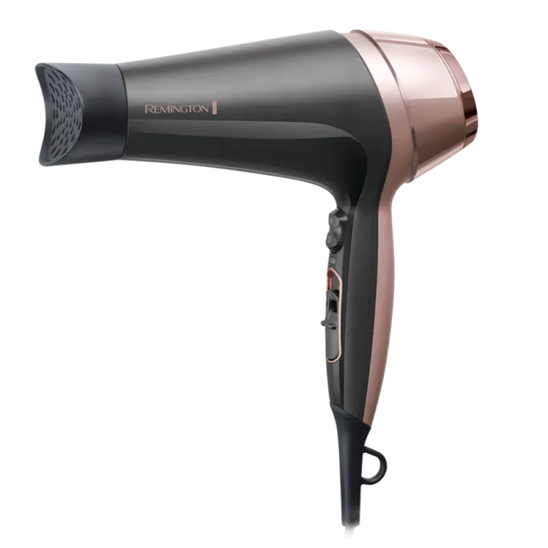 Sèche-cheveux Curl & Straight Confidence / 2200W / Gris et rose