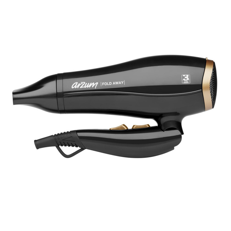 Sèche-cheveux Pliable Arzum AR5046 / 2300W / Noir