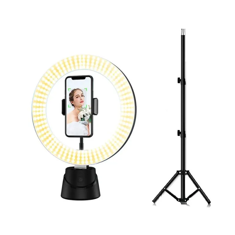 Selfie Ring Light 360° Motorise + tripode  2M / Noir