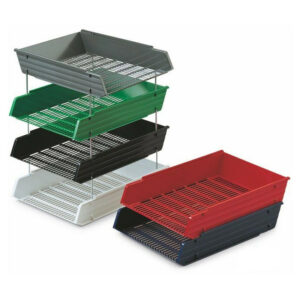 SET de 4 Tiges Corbeille à courrier