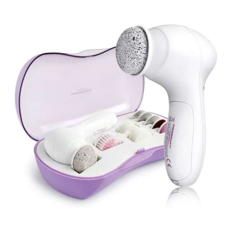 Set de Manucure et Pédicure 9EN1 TOUCHBEAUTY TB-0601B / Blanc