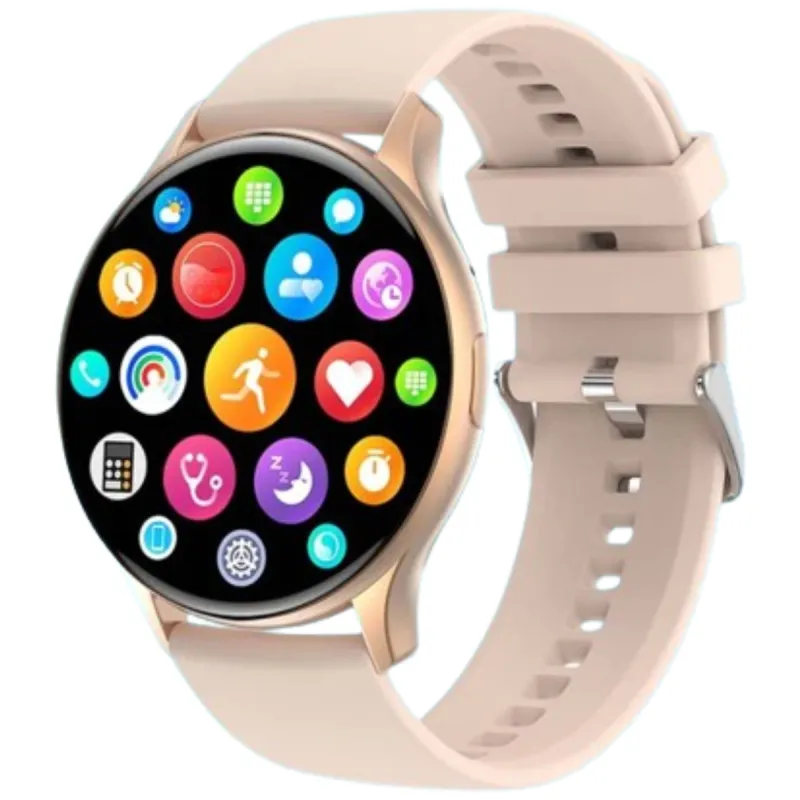 Smart Watch SENBONO HK89 / AMOLED 1.43" / IP68 / Gold