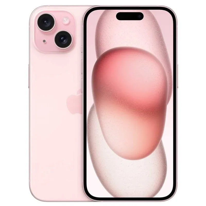 Smartphone Apple iPhone 15 / 5G / 6 Go / 128 Go / Rose