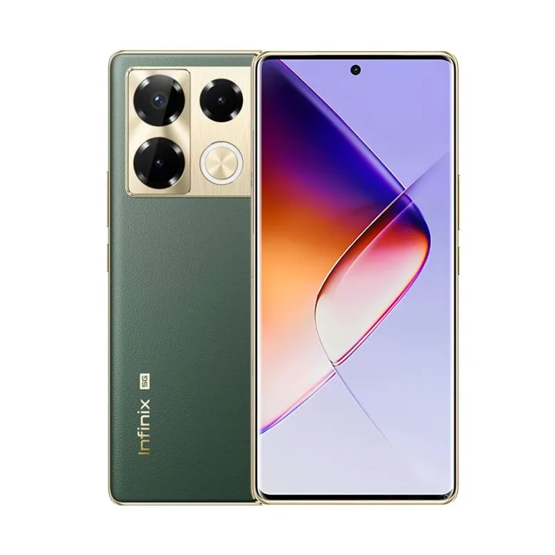 Smartphone Infinix Note 40 Pro+ 5G / 12 Go / 256 Go / Vert et Gold