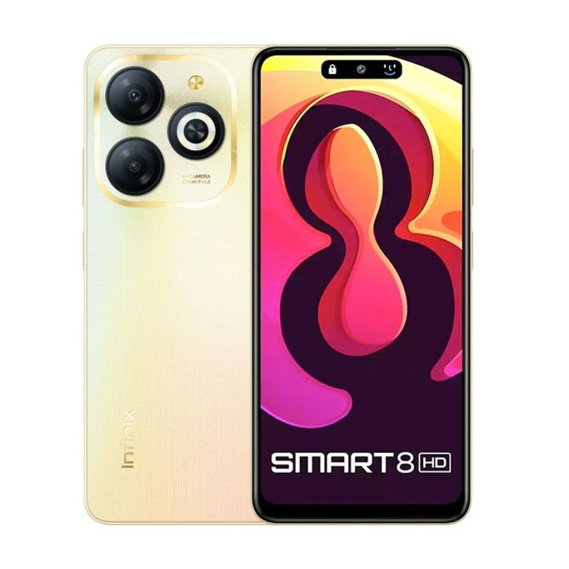 SMARTPHONE INFINIX SMART 8 HD / 2 GO / 64 GO / Gold
