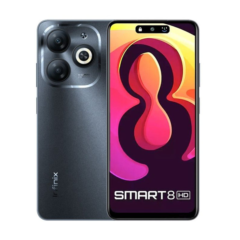 SMARTPHONE INFINIX SMART 8 HD / 2 GO / 64 GO / NOIR