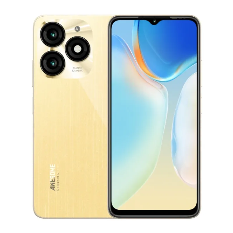Smartphone Itel A70 / 4 Go / 128 GO / Gold