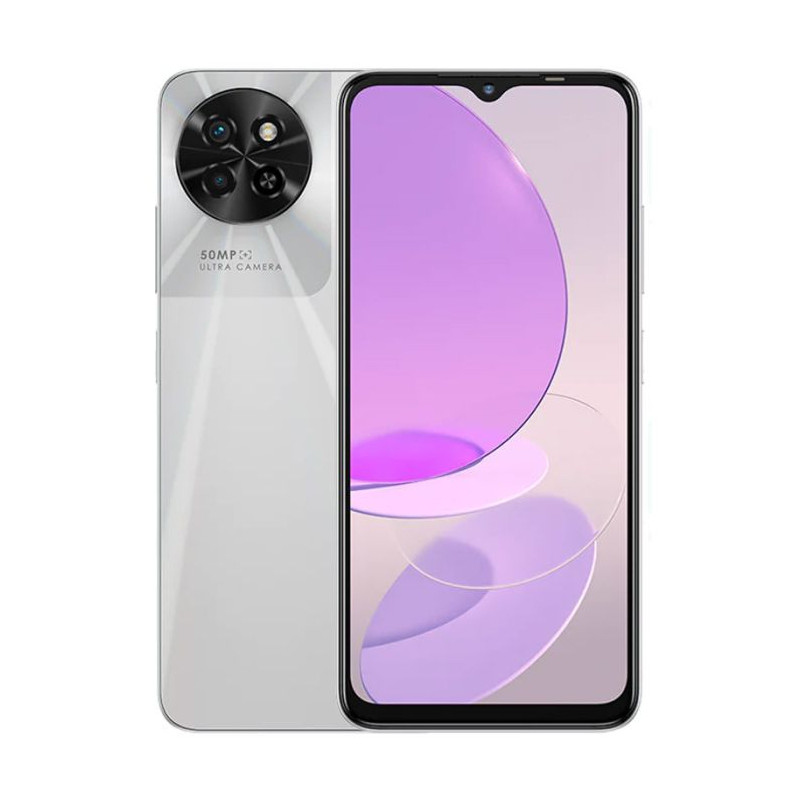 Smartphone Itel S23 / 4 Go / 128 GO / Blanc + Un Abonnement Offert