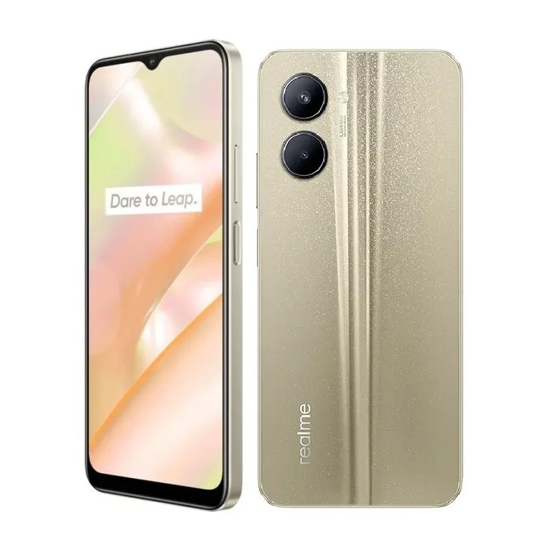 Smartphone Realme C33 / 4 Go / 128 Go / Gold + Un Abonnement Offert